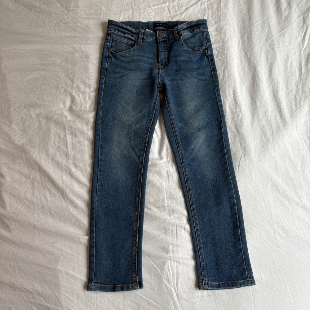 Silver Jeans Co Boys Nathan Slim Fit Straight Leg Jeans Blue‎ Size 12 NATHAN1223